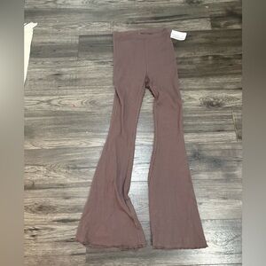 NWT Harlow Brown Flare Pants